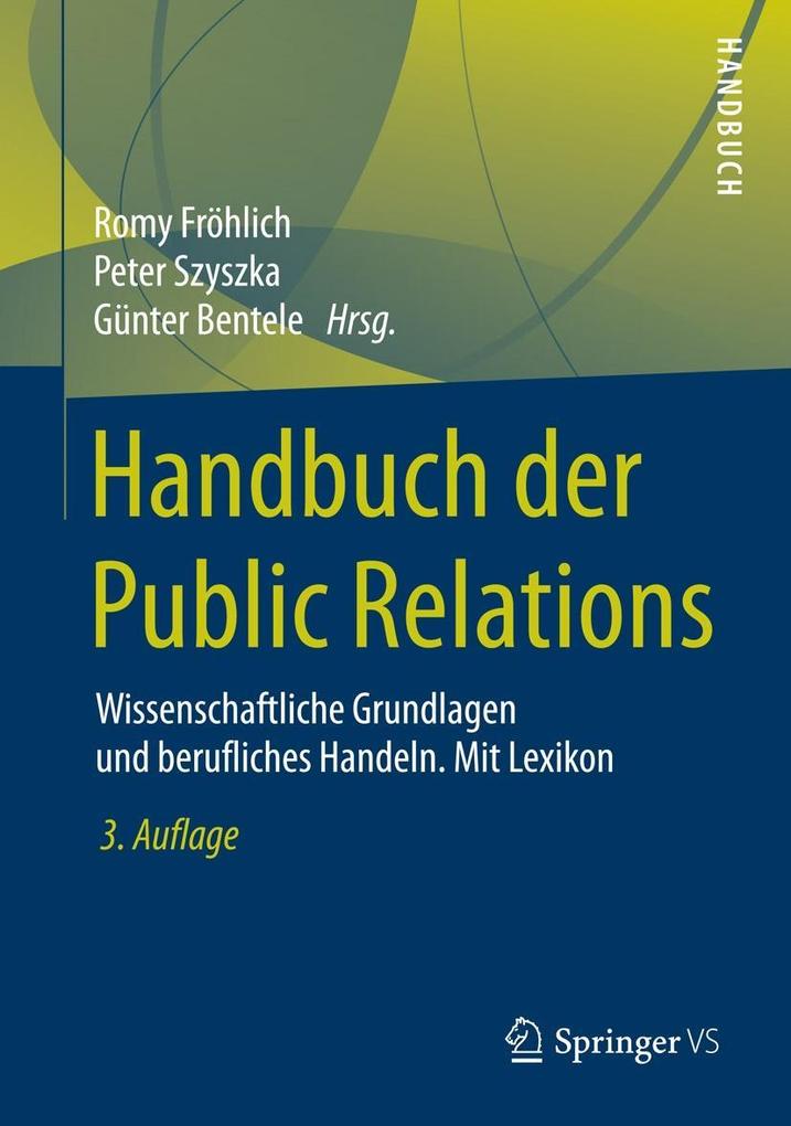 Produktbild: Handbuch der Public Relations