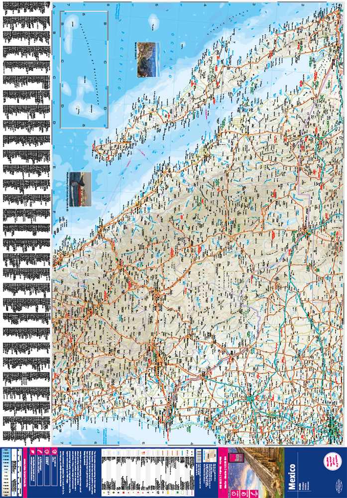 Weitere Ansicht: Reise Know-How Landkarte Mexiko / Mexico (1:2.250.000)
