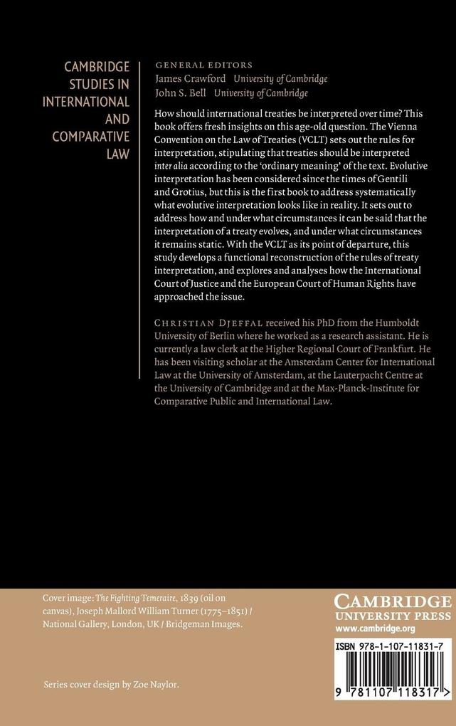 Weitere Ansicht: Static and Evolutive Treaty Interpretation | Christian Djeffal