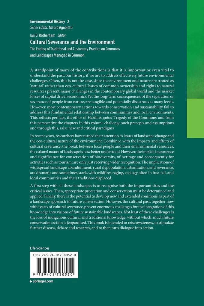 Weitere Ansicht: Cultural Severance and the Environment