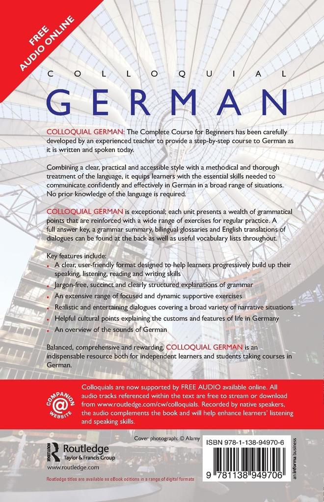Weitere Ansicht: Colloquial German | Carolyn Batstone