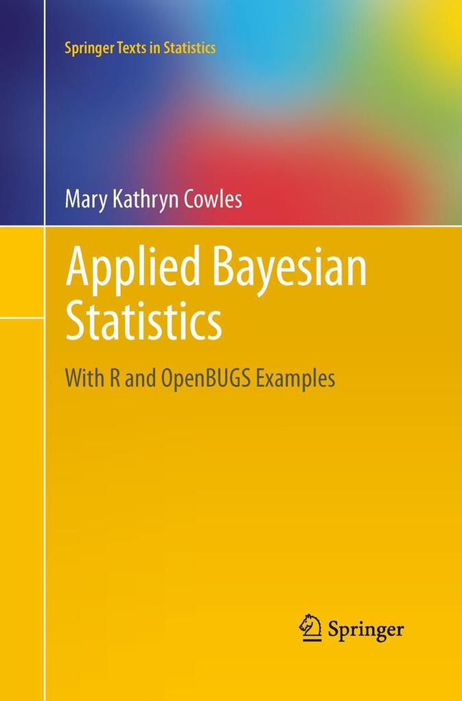 Produktbild: Applied Bayesian Statistics | Mary Kathryn Cowles