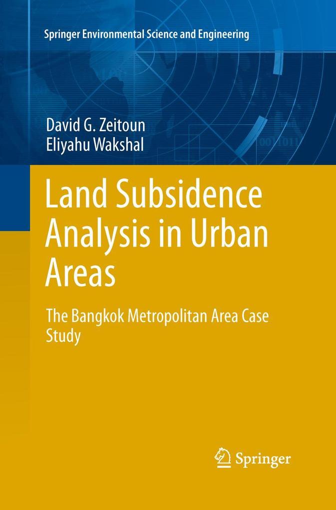 Produktbild: Land Subsidence Analysis in Urban Areas | Eliyahu Wakshal, David G. Zeitoun