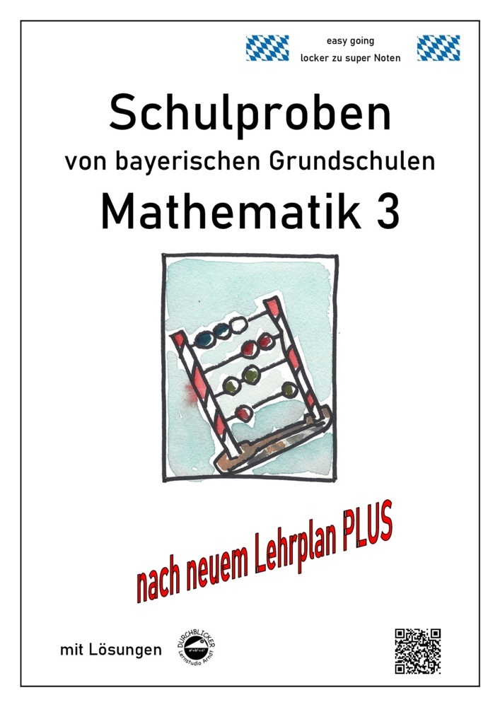 Produktbild: Schulproben von bayerischen Grundschulen - Mathematik 3 mit Lösungen | Claus Arndt