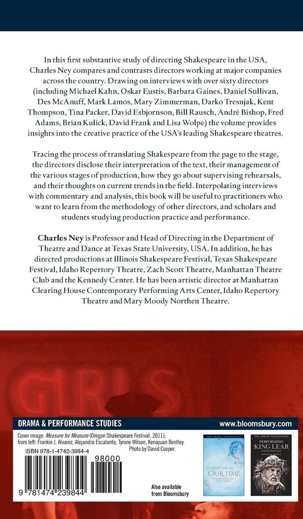 Weitere Ansicht: Directing Shakespeare in America | Charles Ney