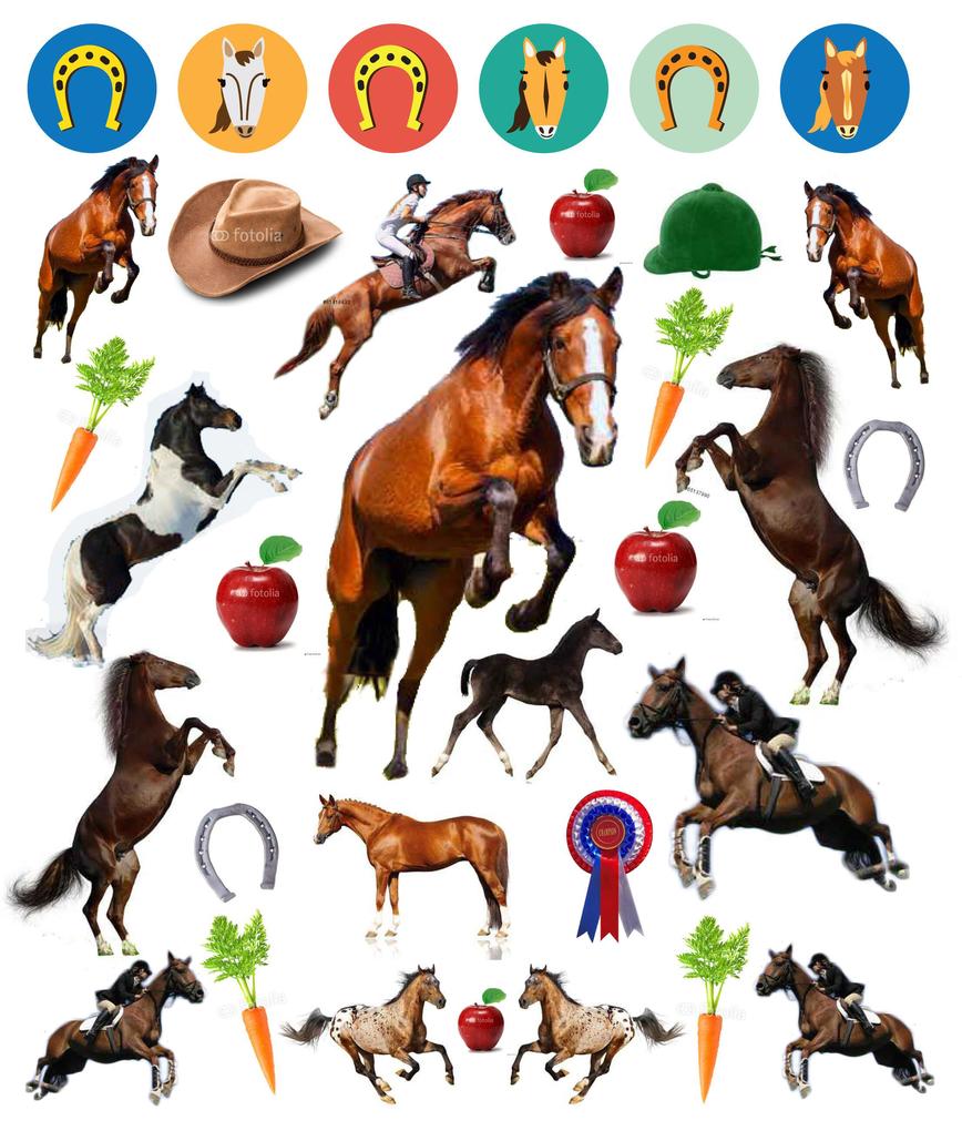 Weitere Ansicht: Eyelike Stickers: Horses