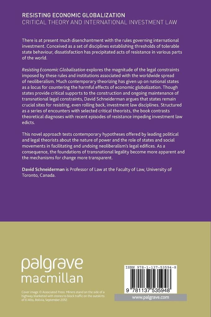 Weitere Ansicht: Resisting Economic Globalization | D. Schneiderman