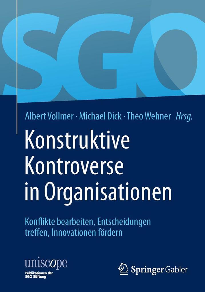 Produktbild: Konstruktive Kontroverse in Organisationen