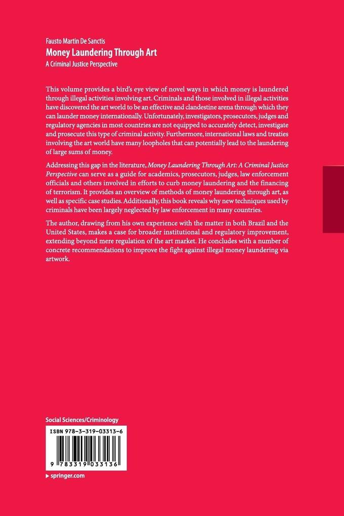 Weitere Ansicht: Money Laundering Through Art | Fausto Martin De Sanctis