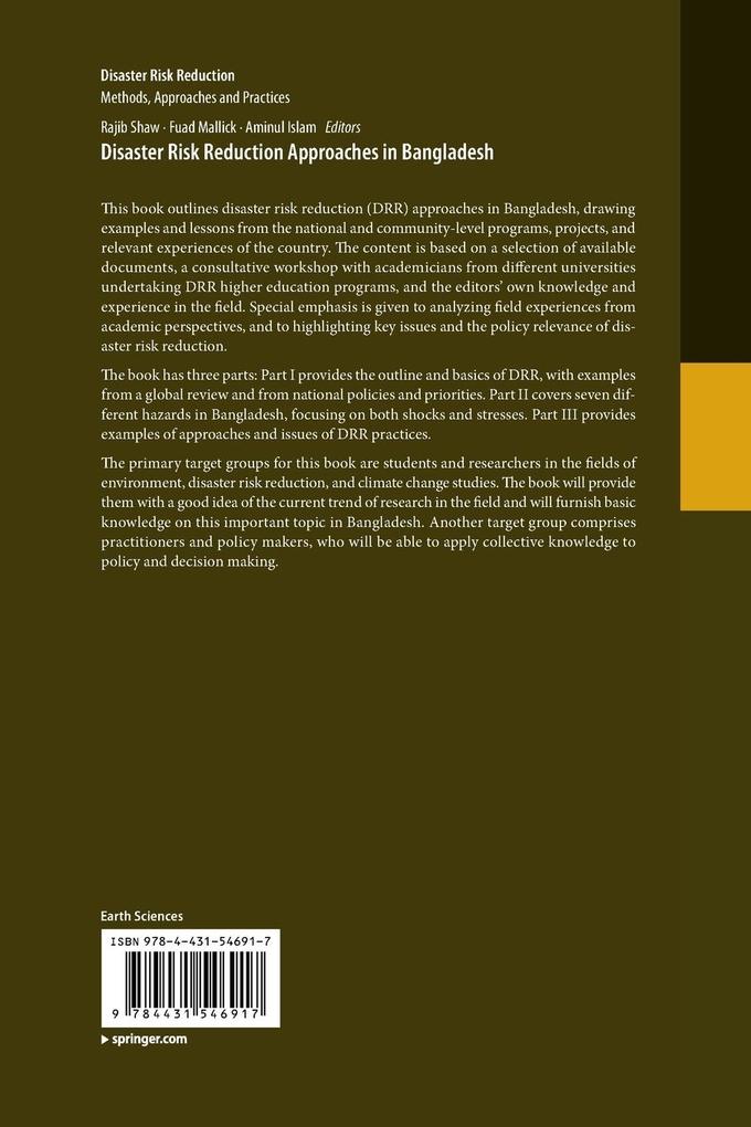 Weitere Ansicht: Disaster Risk Reduction Approaches in Bangladesh