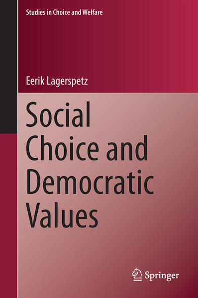 Produktbild: Social Choice and Democratic Values | Eerik Lagerspetz