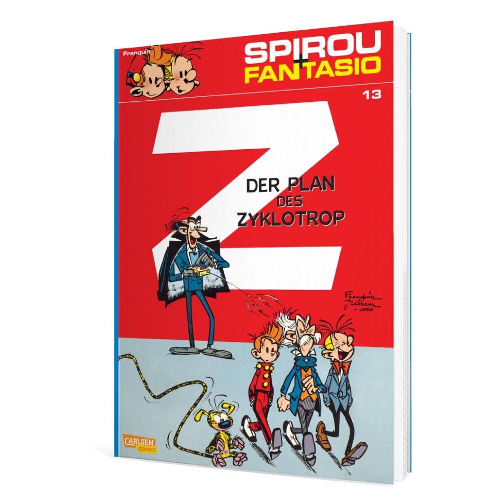 Weitere Ansicht: Spirou und Fantasio 13. Der Plan des Zyklotrop | Andre Franquin