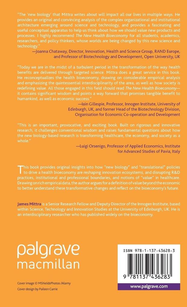 Weitere Ansicht: The New Health Bioeconomy | James Mittra