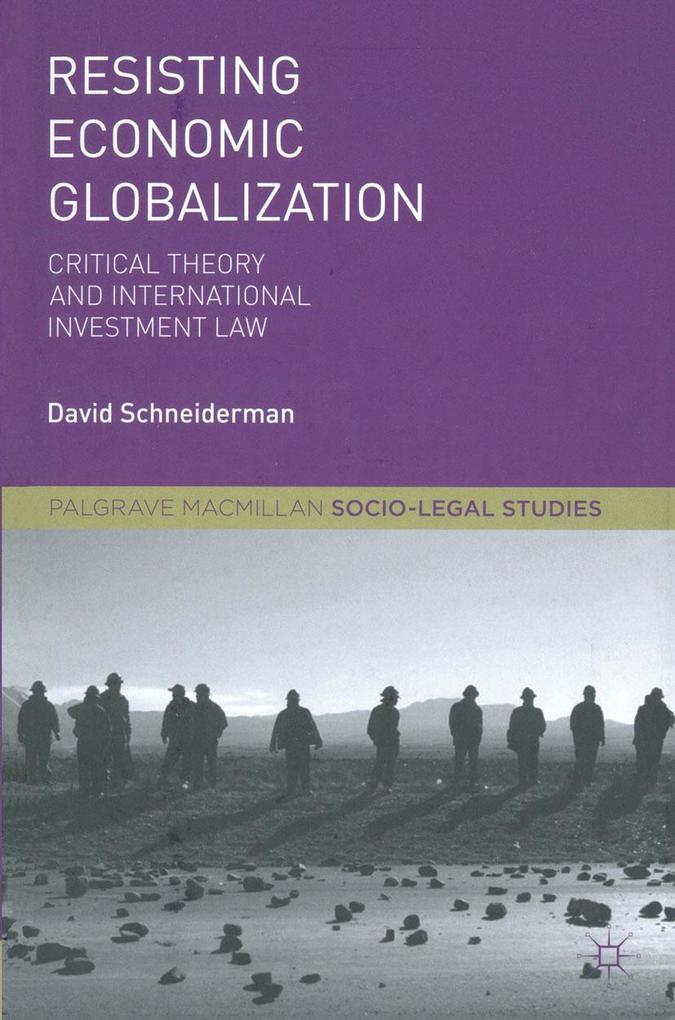 Produktbild: Resisting Economic Globalization | D. Schneiderman