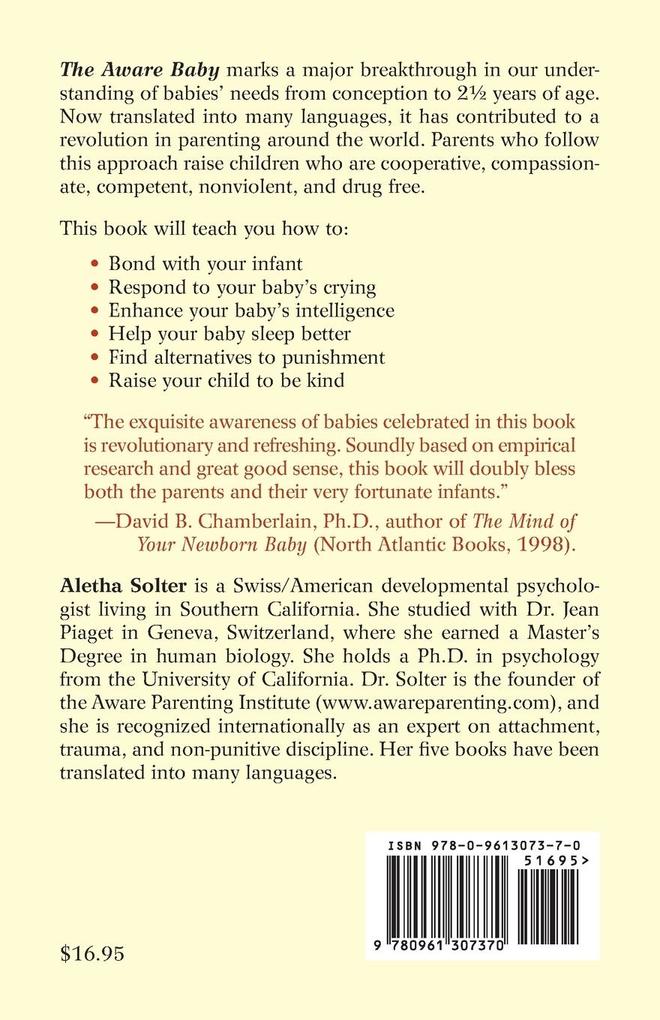 Aletha Jauch Solter: The Aware Baby bei Online