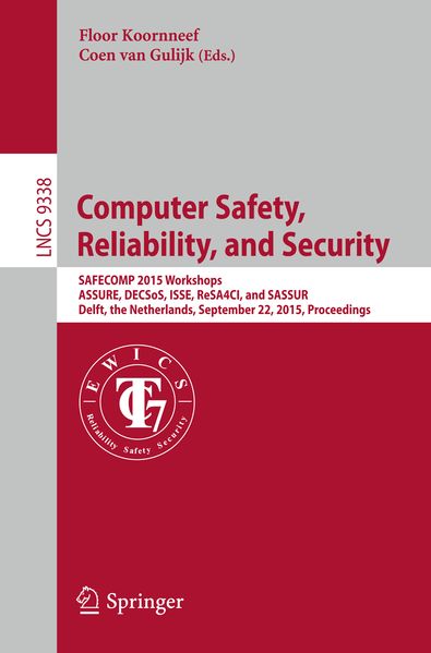 Produktbild: Computer Safety, Reliability, and Security