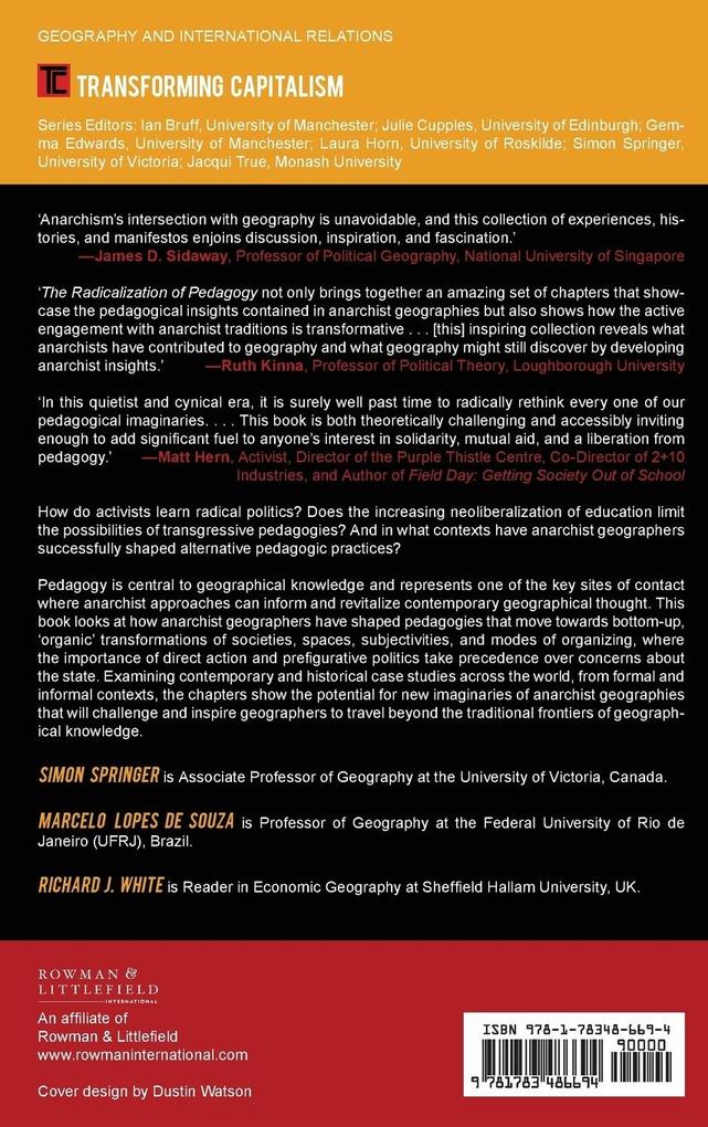 Weitere Ansicht: Radicalization of Pedagogy