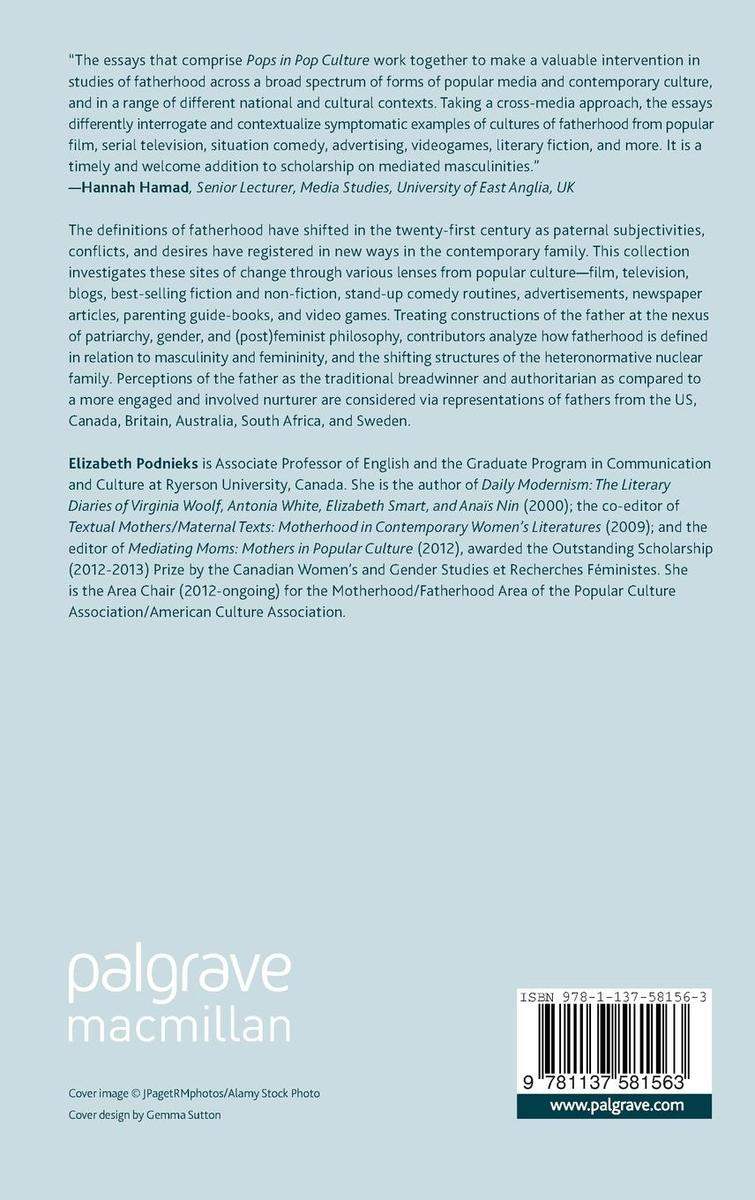 Weitere Ansicht: Pops in Pop Culture | Elizabeth Podnieks, Heath Diehl, Andrea Doucet, May Friedman, Melvin Hill