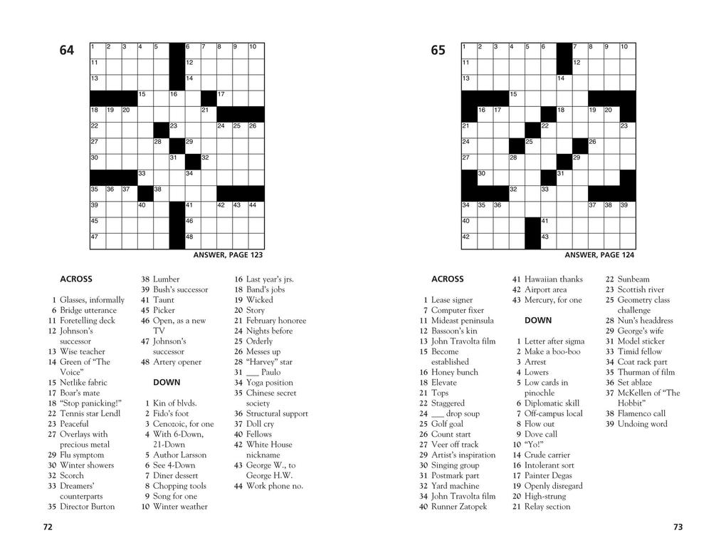 Weitere Ansicht: 100 Relaxing Crosswords | Thomas Joseph