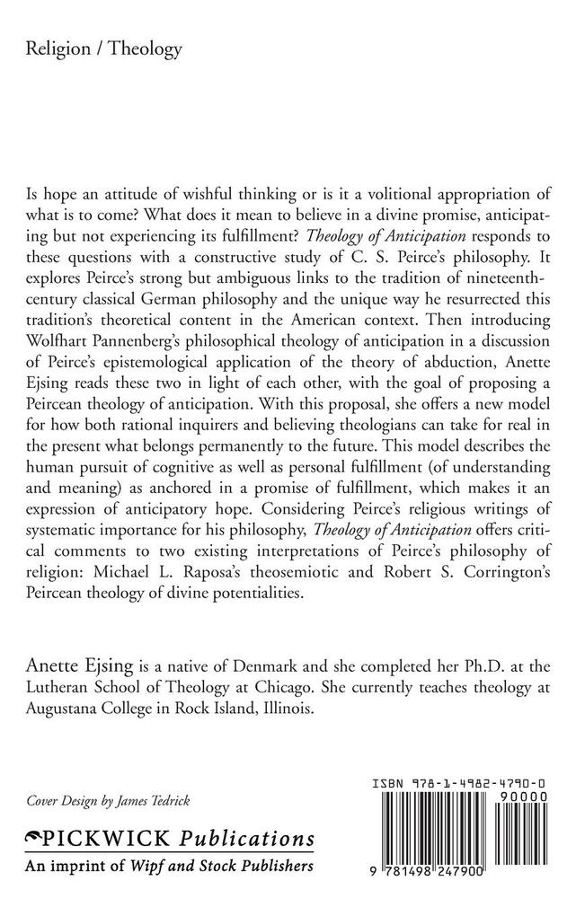 Weitere Ansicht: Theology of Anticipation | Anette Ejsing