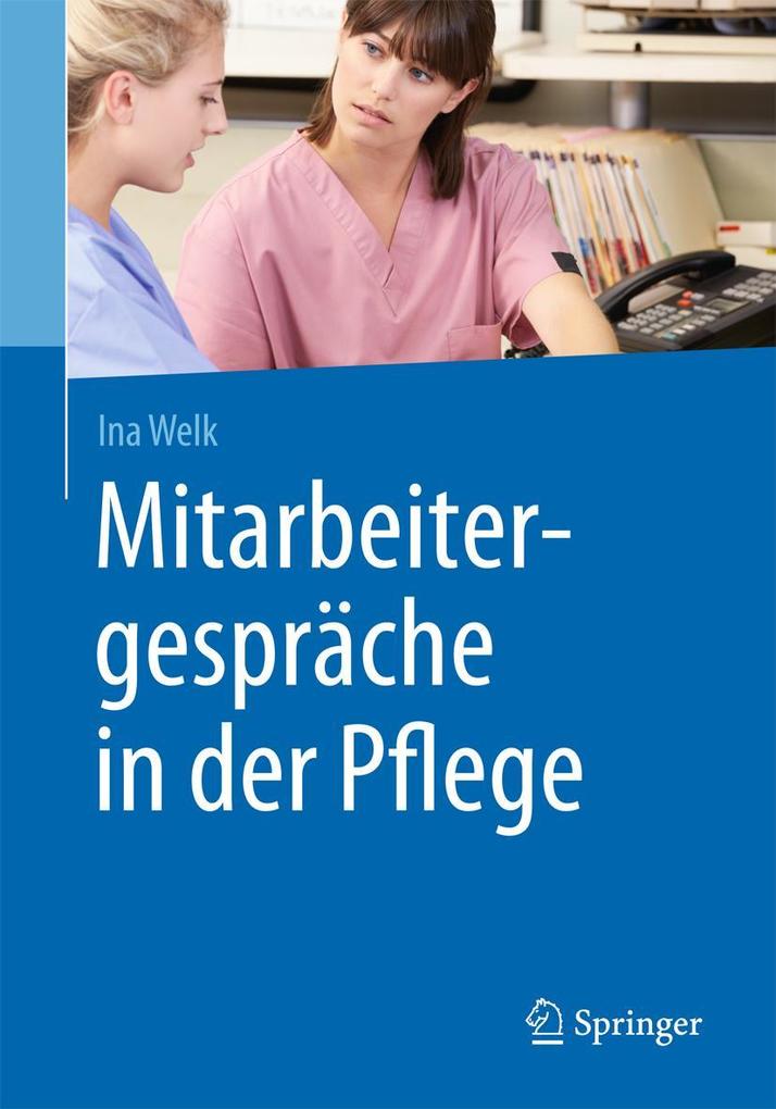 Produktbild: Mitarbeitergespräche in der Pflege | Ina Welk