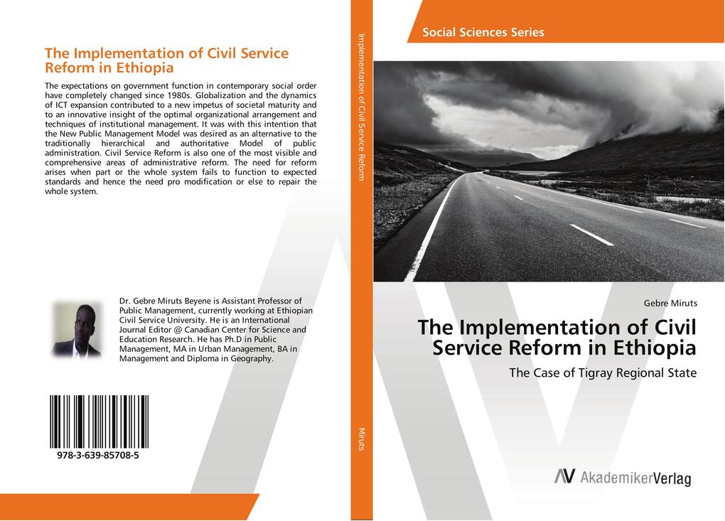 Produktbild: The Implementation of Civil Service Reform in Ethiopia | Gebre Miruts