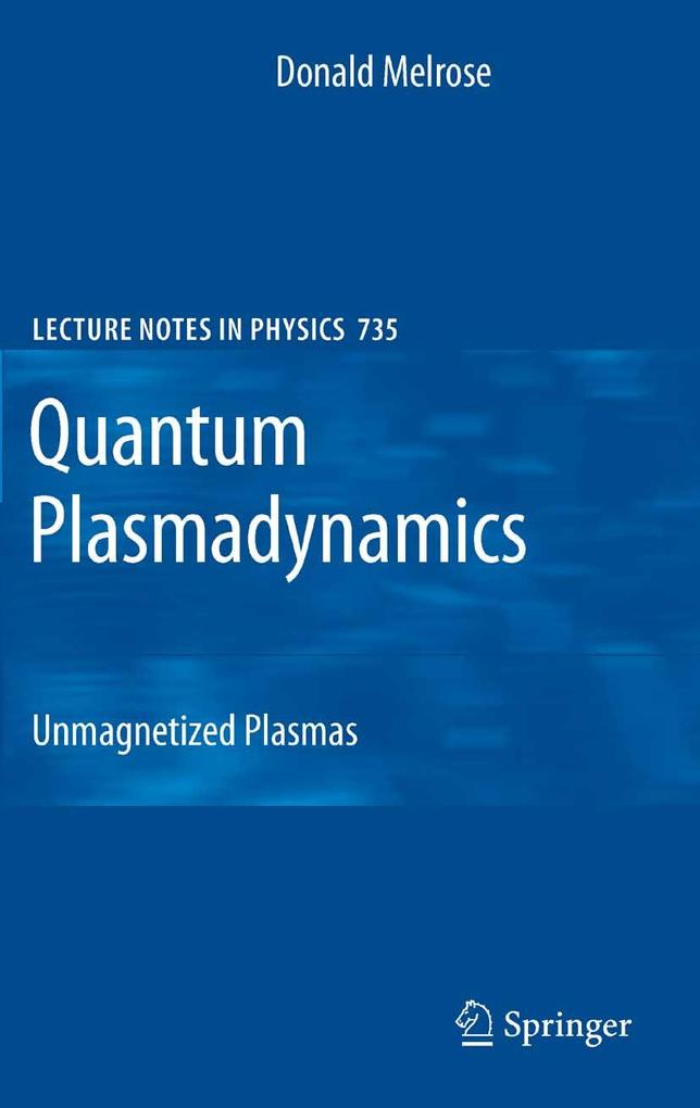Produktbild: Quantum Plasmadynamics | Donald Melrose