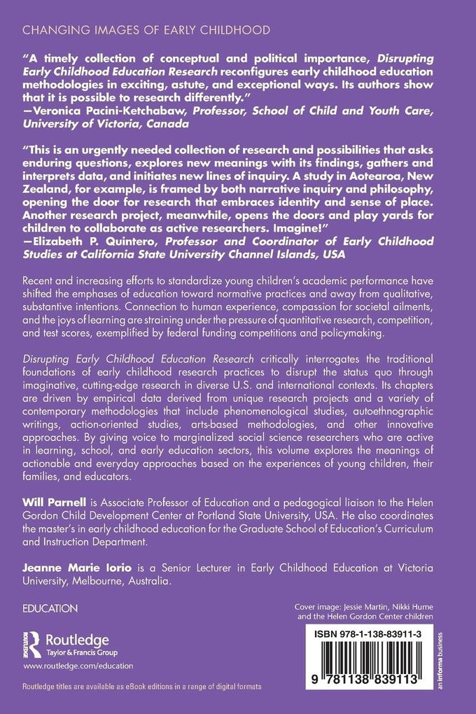 Weitere Ansicht: Disrupting Early Childhood Education Research