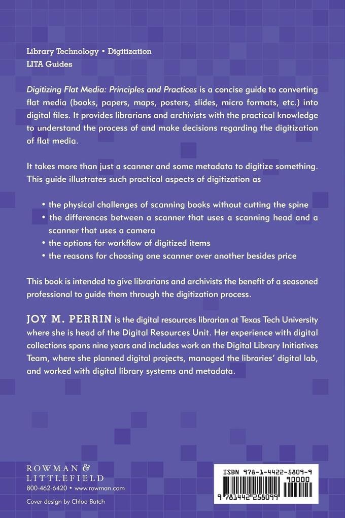 Weitere Ansicht: Digitizing Flat Media | Joy M. Perrin