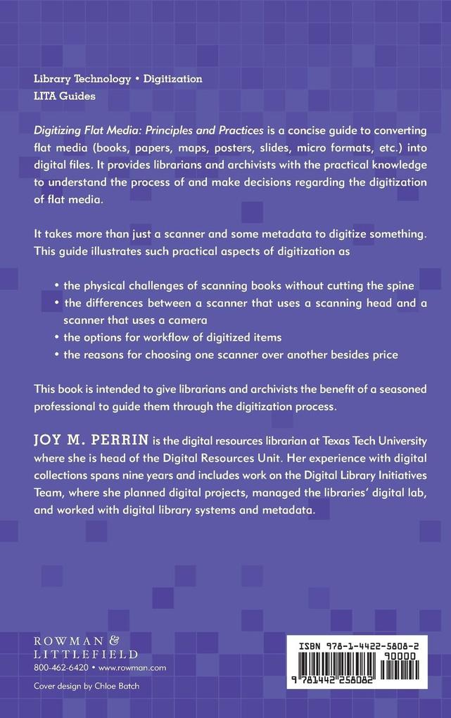 Weitere Ansicht: Digitizing Flat Media | Joy M. Perrin