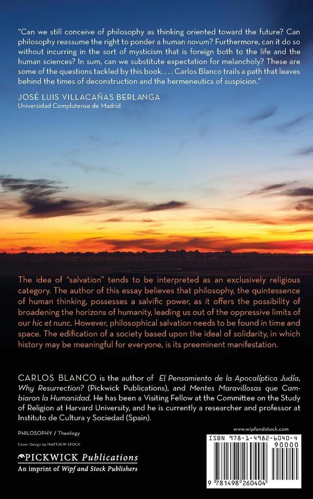 Weitere Ansicht: Philosophy and Salvation | Carlos Blanco