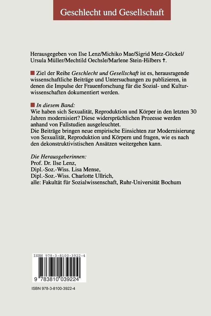 Weitere Ansicht: Reflexive Körper?