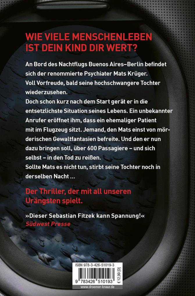 Weitere Ansicht: Flugangst 7A | Sebastian Fitzek