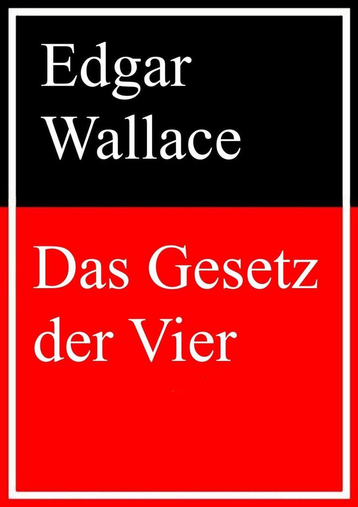 Produktbild: Das Gesetz der Vier | Edgar Wallace