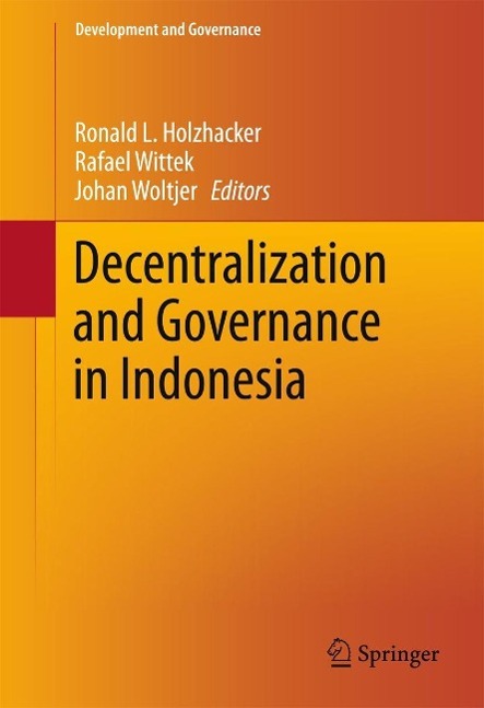 Produktbild: Decentralization and Governance in Indonesia