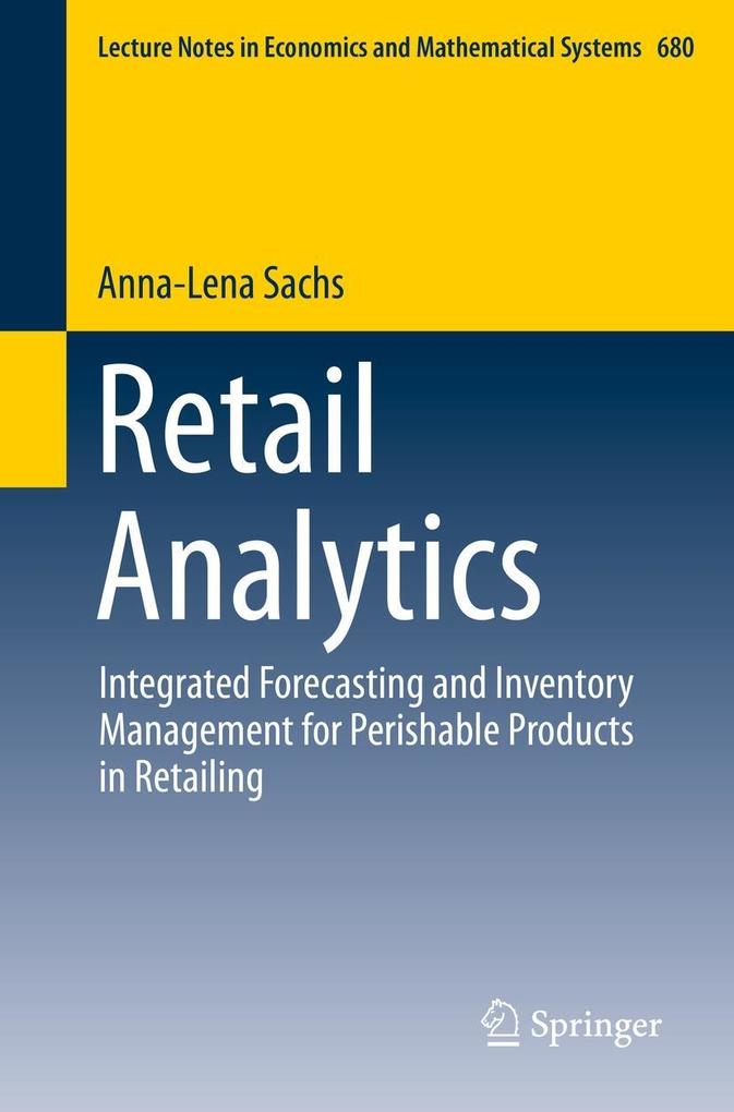 Produktbild: Retail Analytics | Anna-Lena Sachs