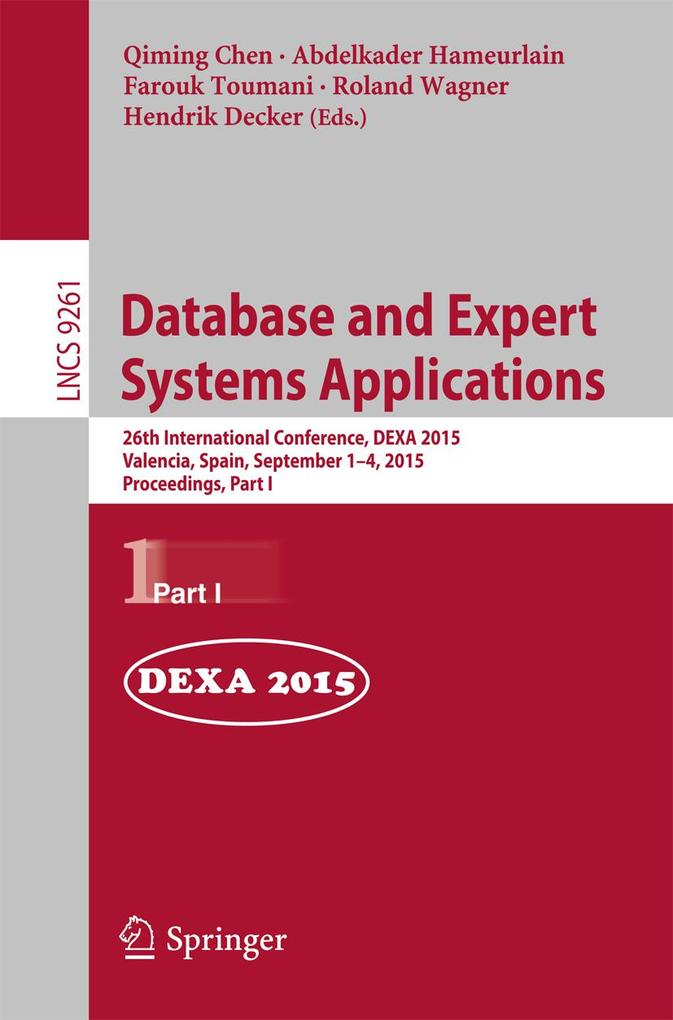 Produktbild: Database and Expert Systems Applications