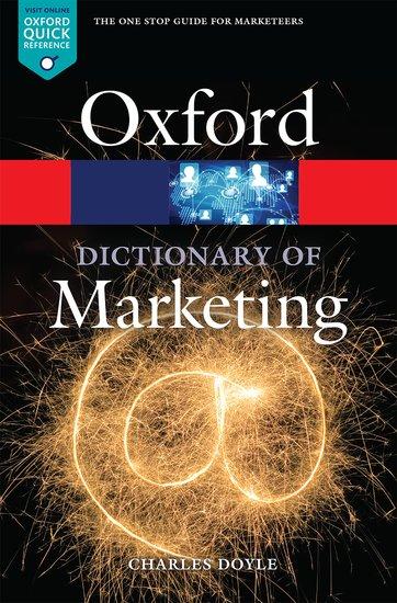Produktbild: A Dictionary of Marketing | Charles Doyle