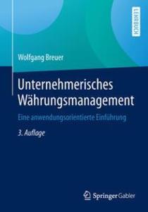 Produktbild: Unternehmerisches Währungsmanagement | Wolfgang Breuer