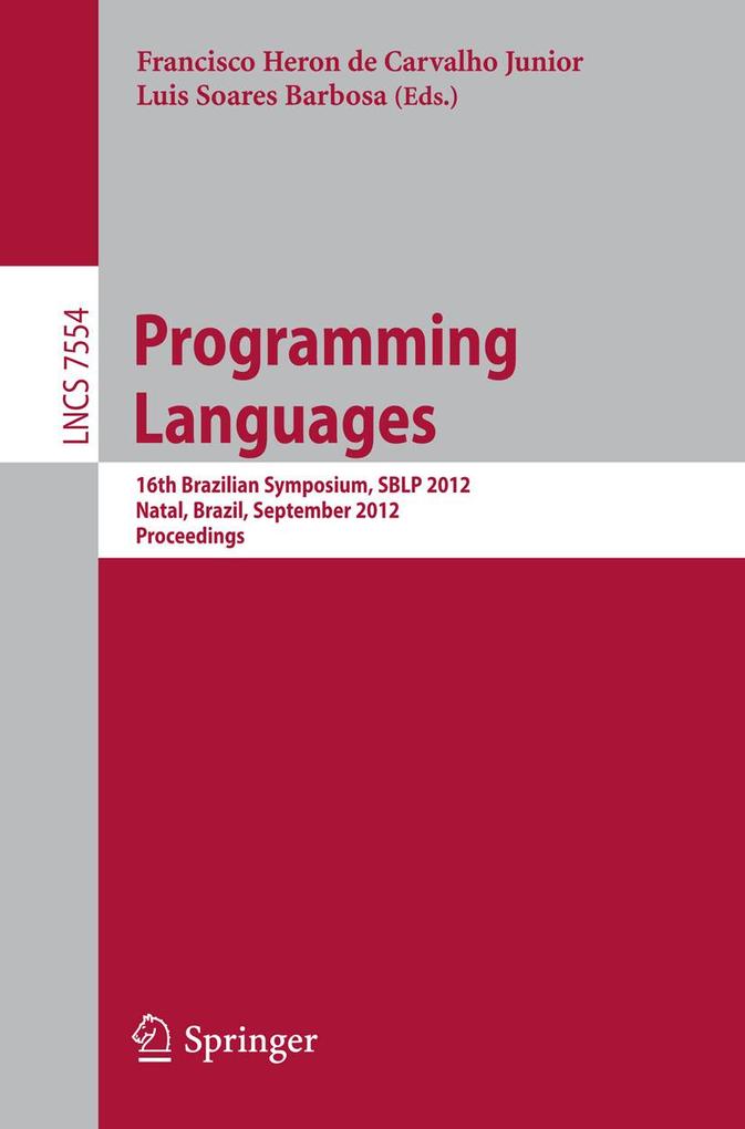 Produktbild: Programming Languages