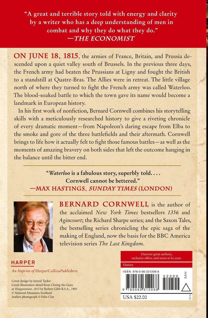 Weitere Ansicht: Waterloo | Bernard Cornwell