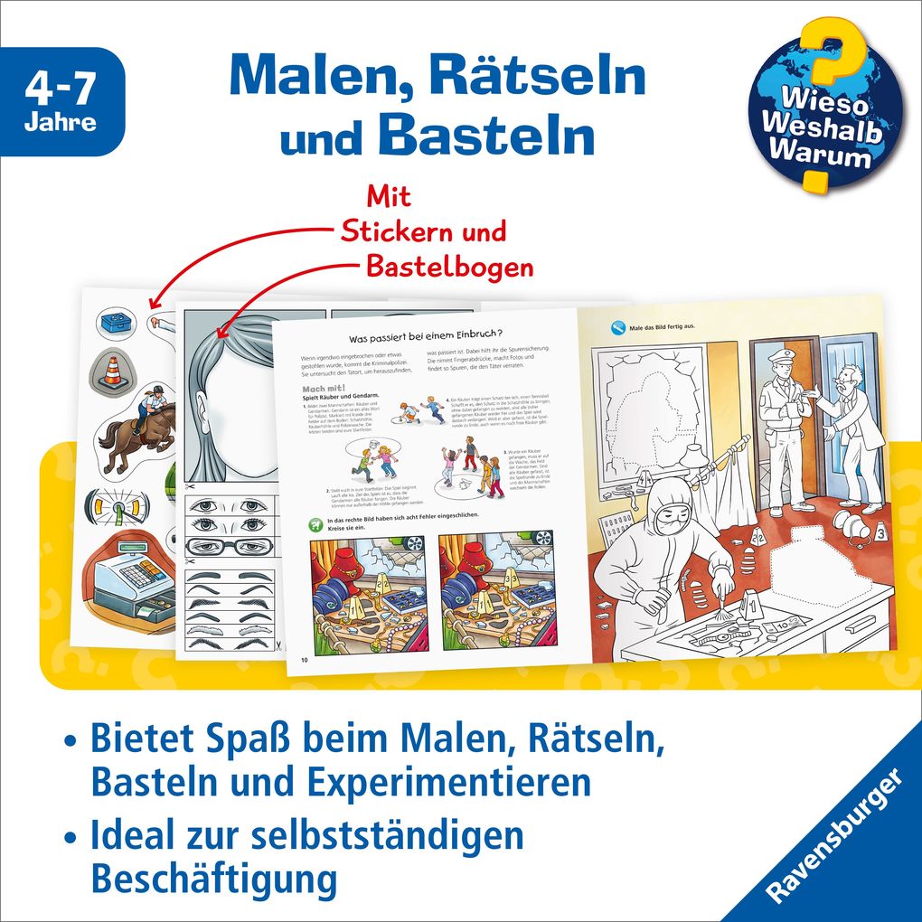 Weitere Ansicht: Wieso? Weshalb? Warum? aktiv-Heft: Polizei