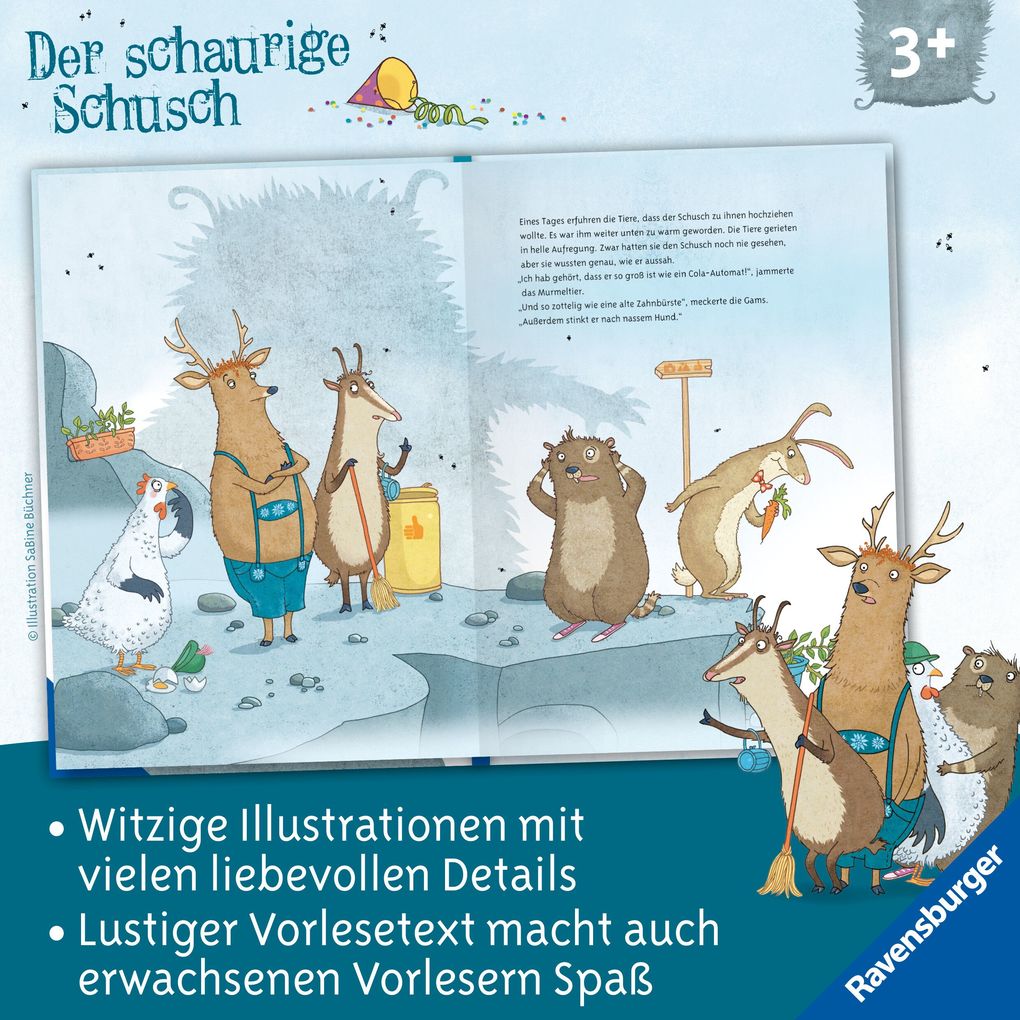 Weitere Ansicht: Der schaurige Schusch | Charlotte Habersack
