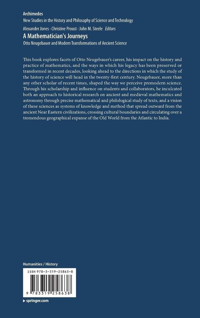 Weitere Ansicht: A Mathematician's Journeys