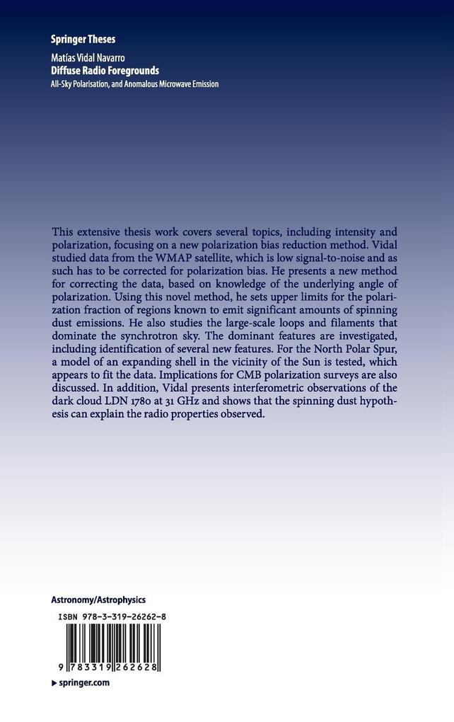 Weitere Ansicht: Diffuse Radio Foregrounds | Matias Vidal Navarro