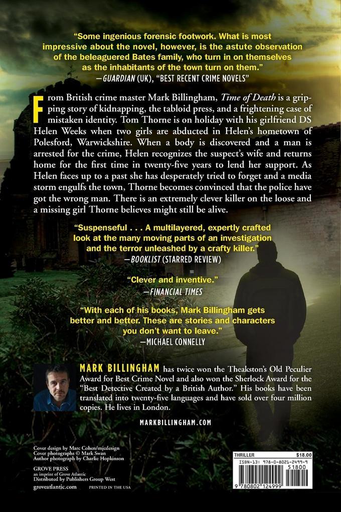 Weitere Ansicht: Time of Death | Mark Billingham