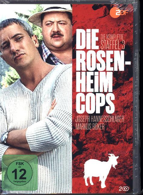 Produktbild: Die Rosenheim-Cops. Staffel.3, 2 DVD | Nikolaus Schmidt, Rigobert Mayer, Andreas Föhr, Thomas Letocha, Bernd Schwamm