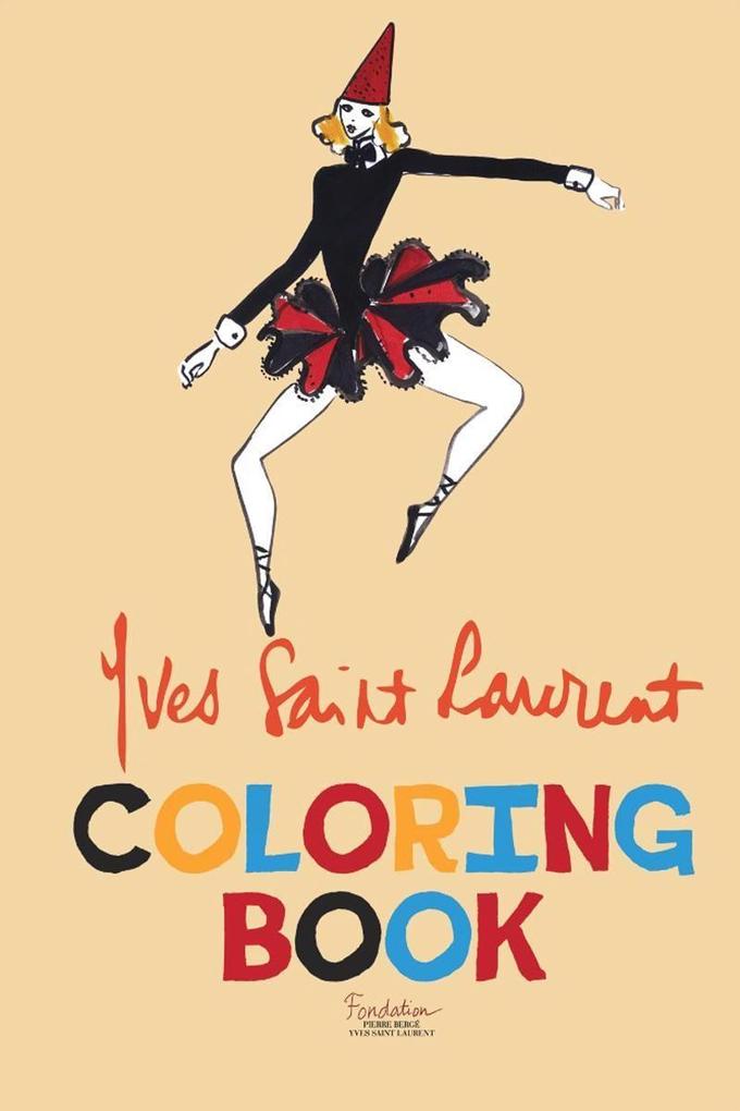 Produktbild: Yves Saint Laurent Coloring Book | Fondation Pierre Bergé - Yves Saint Laurent