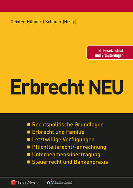 Produktbild: Erbrecht NEU