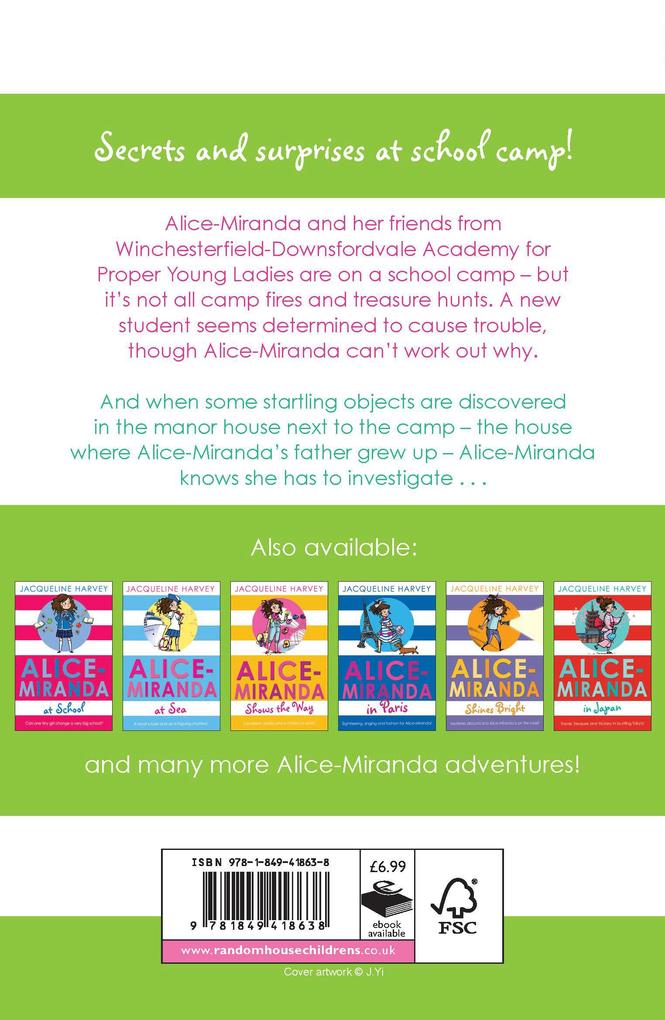 Weitere Ansicht: Alice-Miranda at Camp | Jacqueline Harvey